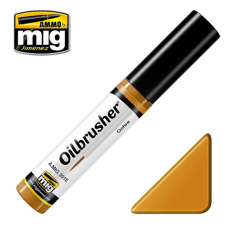 Ammo Mig Oilbrusher - Ochre