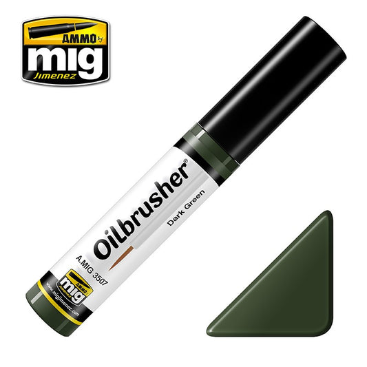 Ammo Mig Oilbrusher - Dark Green