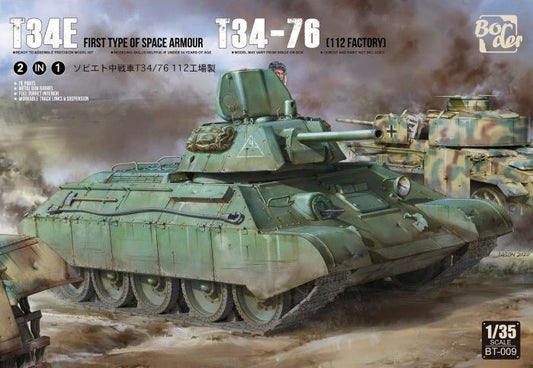 Border Model 1/35 T-34 screened (type 1) &T-3476