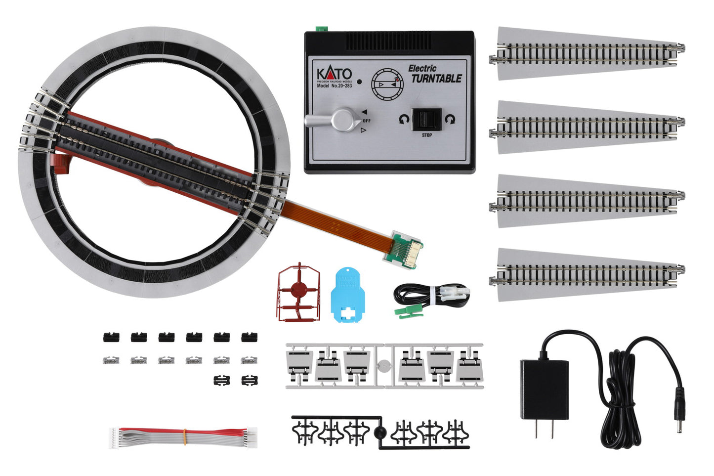 Kato 20-283, N Scale Unitrack Electric Turntable Kit
