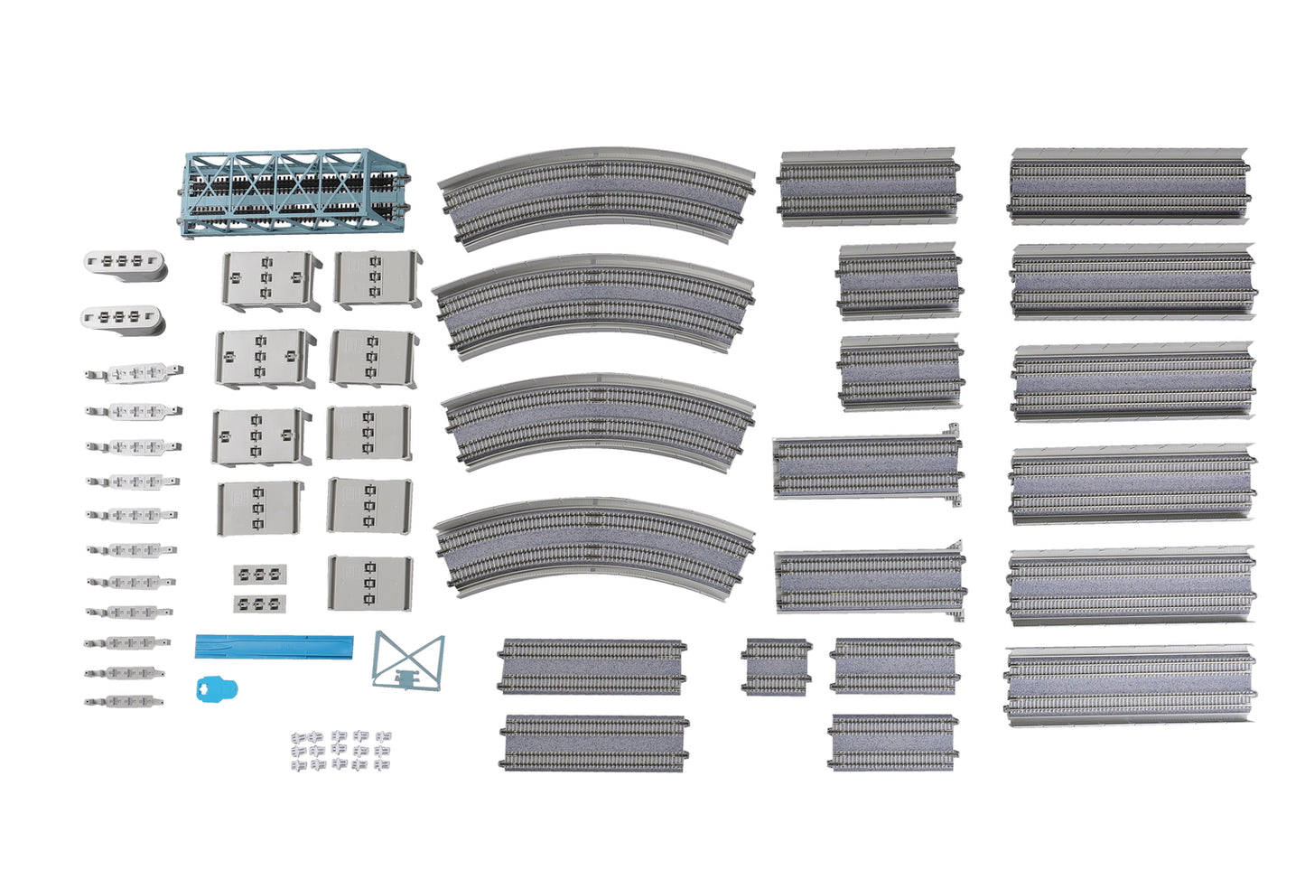 Kato 20-871 N Scale V12 Double Track Viaduct Unitrack Set