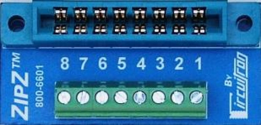 Circuitron 800-6606 ZipZ Solderless Screw Terminals for Tortoise & SMAIL (6/pkg)