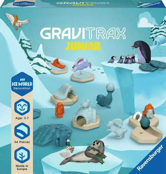 GraviTrax Junior Expansion Ice - Marble run for kids