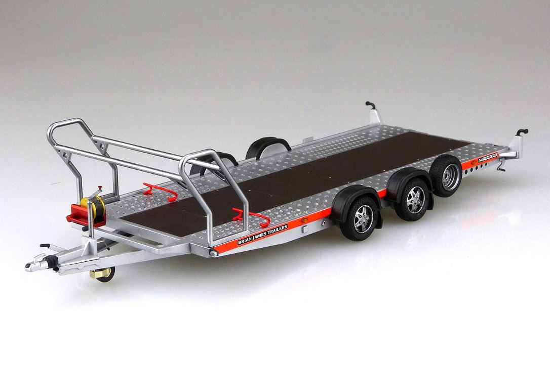 Aoshima 1/24 Brian James A4 Auto Transporter Trailer