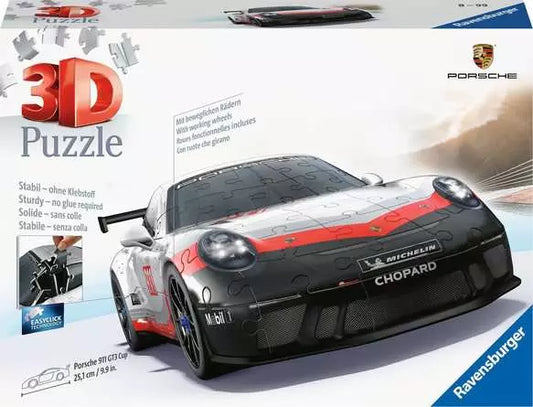 RAVENSBURGER 108PC 3D - PORSCHE 911 GT3 CUP