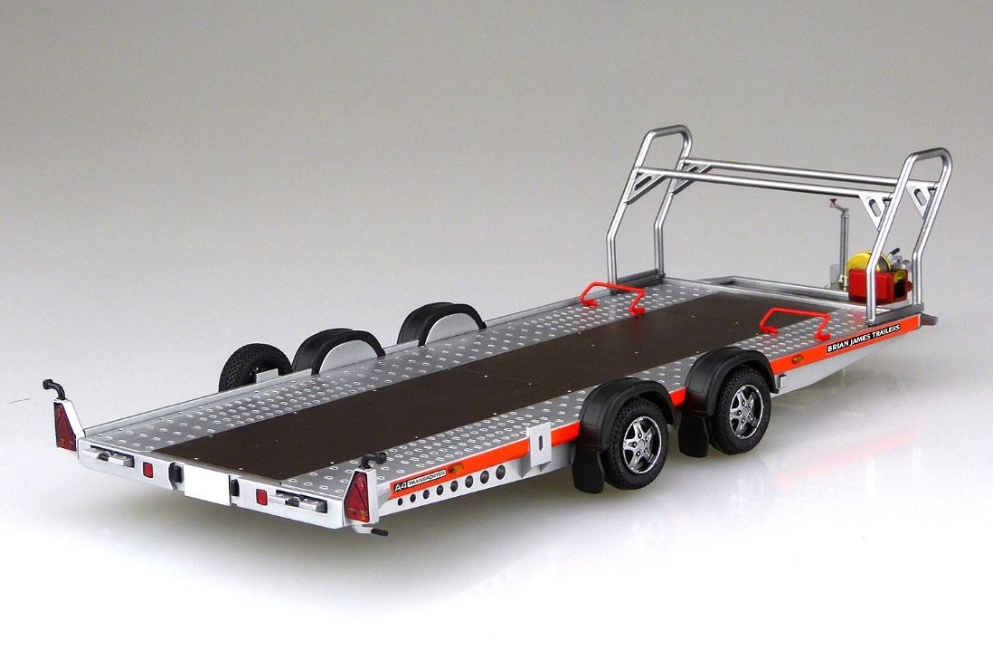 Aoshima 1/24 Brian James A4 Auto Transporter Trailer