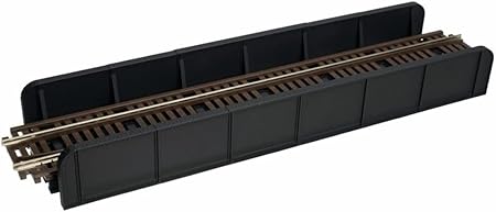 Atlas 880 HO Through Plate-Girder Bridge with Code 100 Track -- Kit - Single-Track (black)