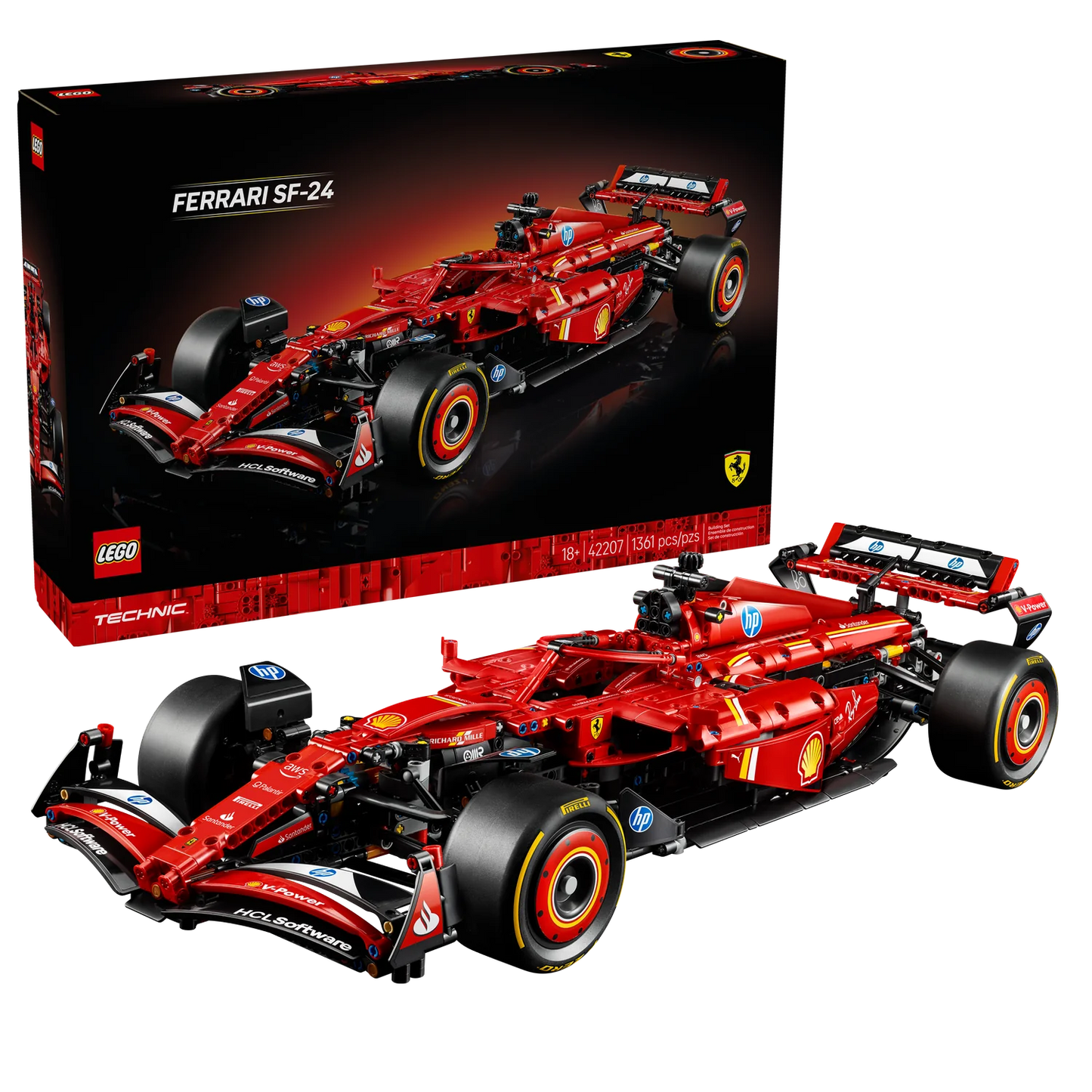 Lego 42207 Ferrari SF-24 F1 Car