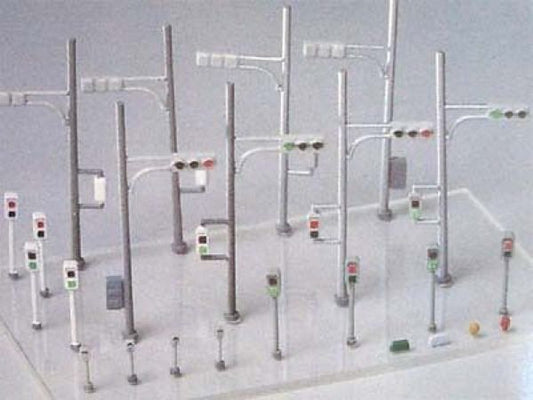 Greenmax 2139 Road Signal Set with Parking Meter (N scale)