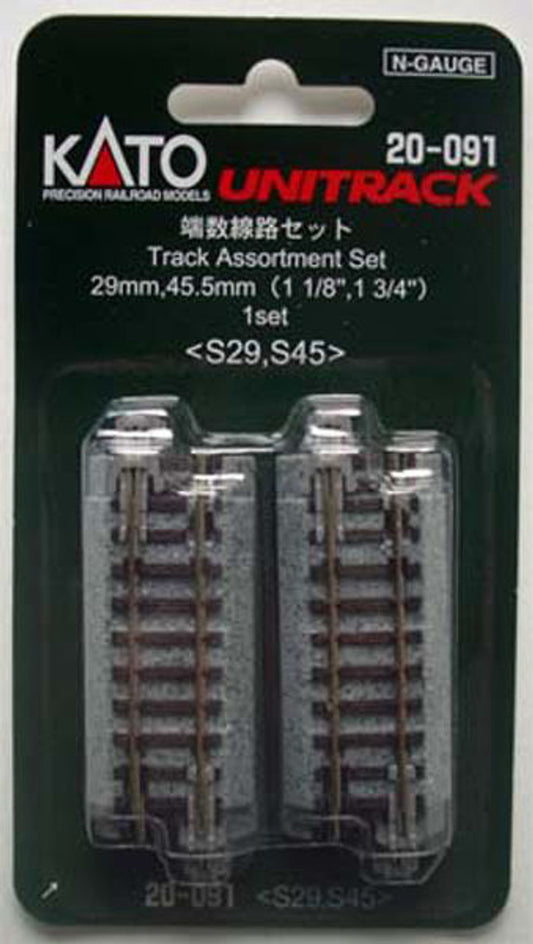 Kato 20-091 Straight Track 29mm S29 & 45.5mm S45 (N scale)