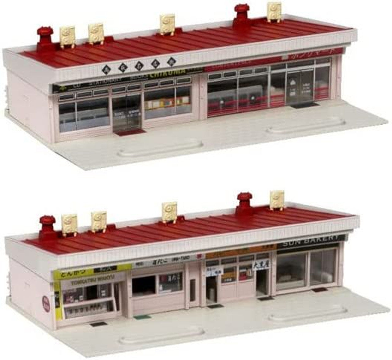 Kato 23-408A DioTown Town Shop 1 (Red) (N scale)