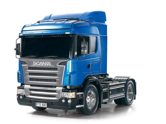 Tamiya 1/14 Scania R470 Highline Silver Edition Semi Truck TAM56364