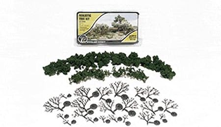 Deciduous Tree Kit 3"-7" (6) By WOODLAND SCENICS