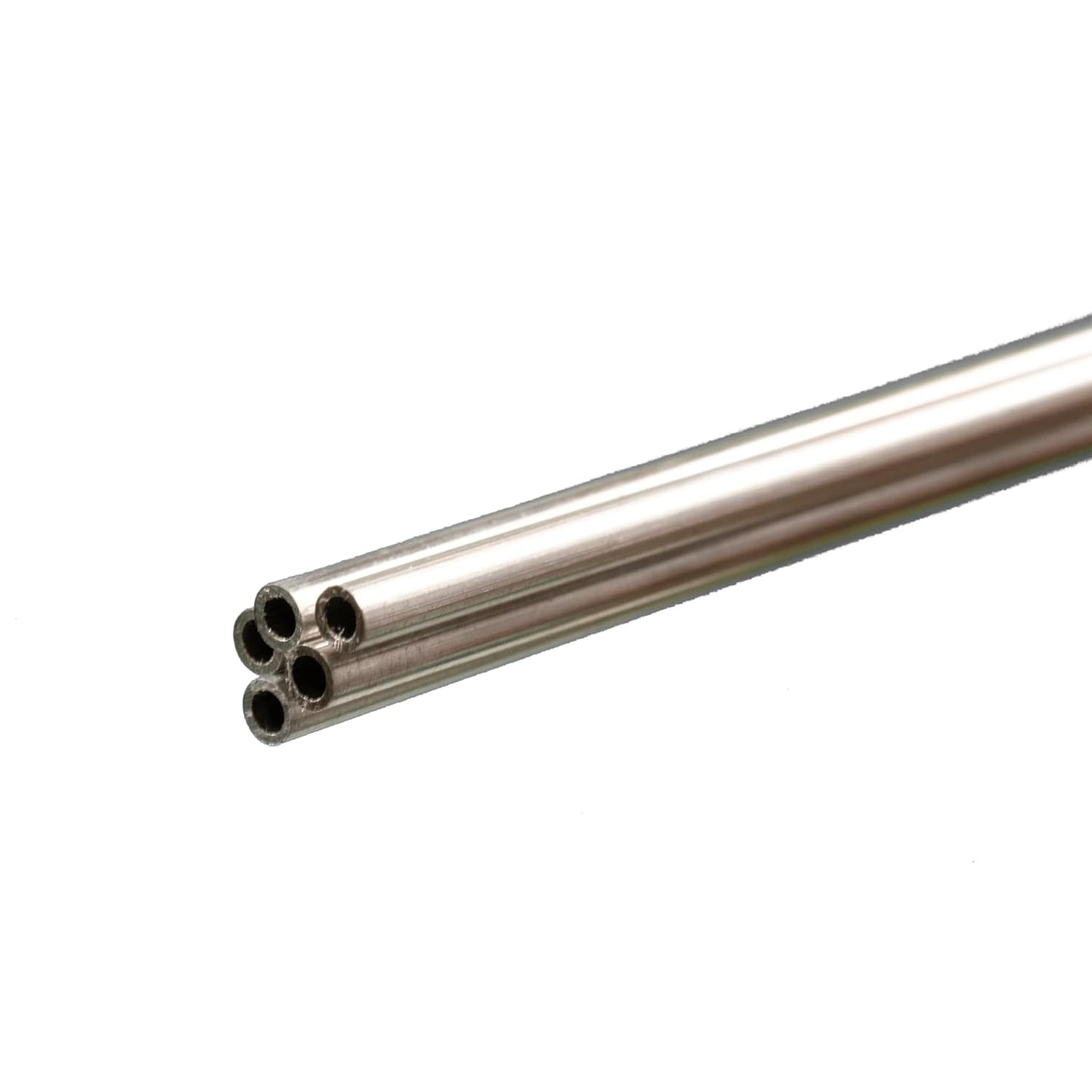 K&S Precision Metals 1108 Round Aluminum Tubing, 3/32" OD x 0.014" Wall Thickness x 36"