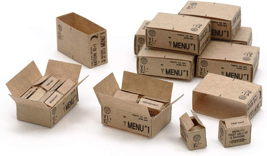 Tamiya 12689 1/35 10-in-1 US  Ration Cartons