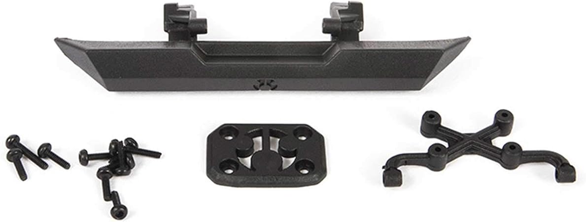Axial 201000 Axial Rear Bumper & Hinge: SCX24 Jeep Wrangler JLU