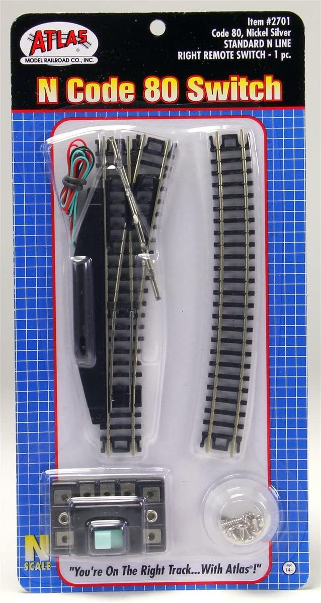 Atlas 2701 N Code 80 Remote Right-Hand Switch