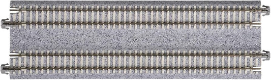 Kato N 7-5/16" Double Track Straight, Concrete Ties (2)