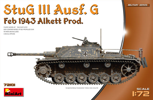 MiniArt 72101 StuG III Ausf.G Feb 1943 Prod (1/72)
