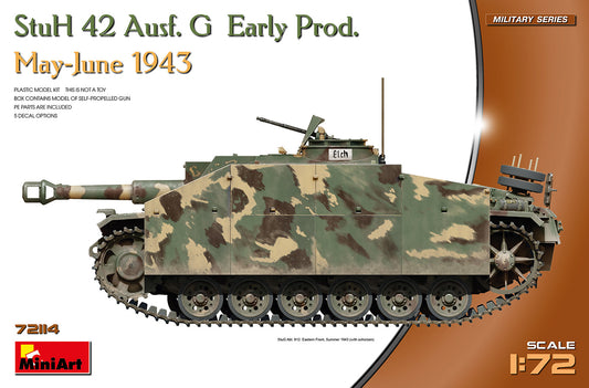 MiniArt 72114 StuH 42 Ausf.G Early Prod. (1/72)