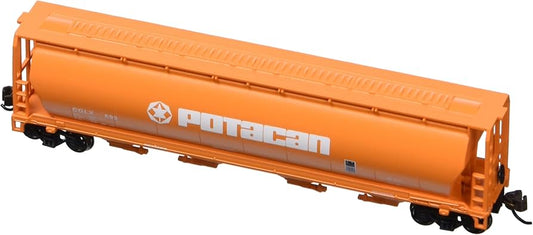 Bachmann Industries Potacan Canadian 4-Bay Cylindrical Grain Hopper Car (N Scale)