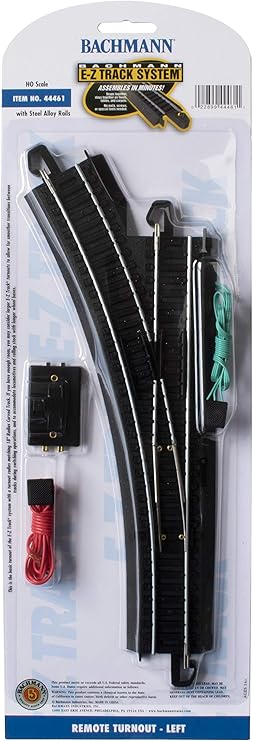 Bachmann HO Steel EZ Remote Right-Hand Switch