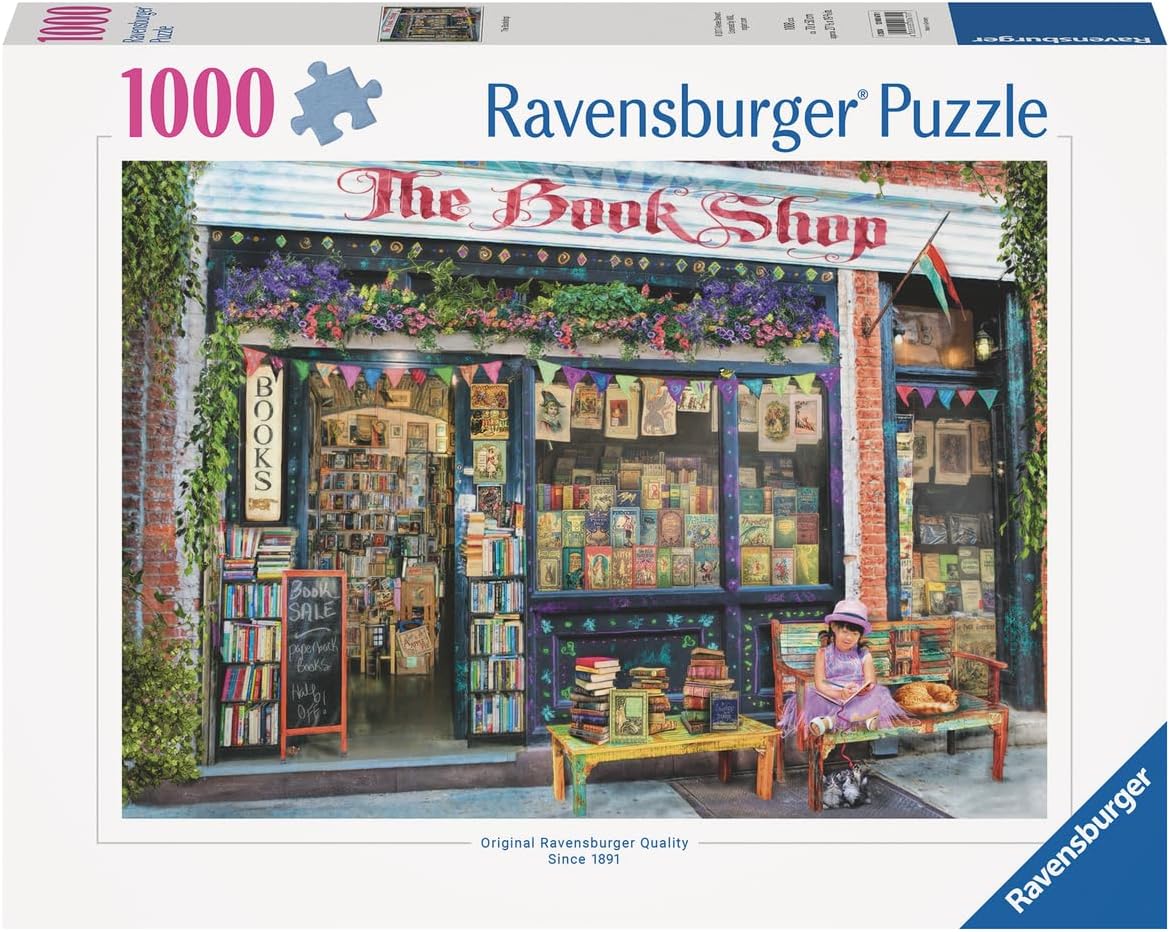 120006701 - RAVENSBURGER 1000PC - THE BOOKSHOP