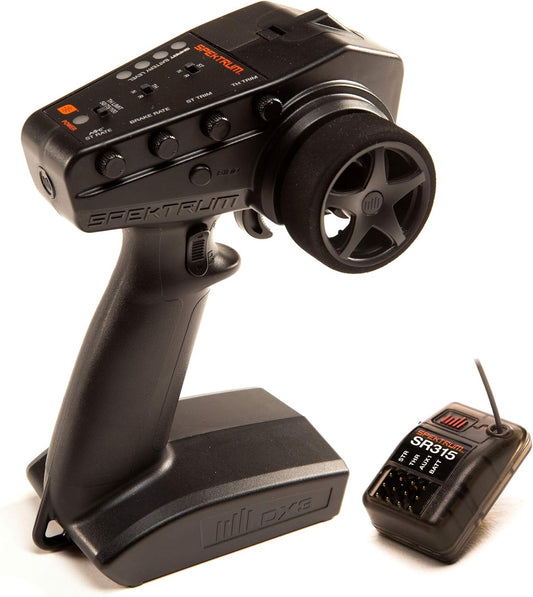 Spektrum DX3 Smart 3-Channel Transmitter with SR315 Receiver, SPM2340