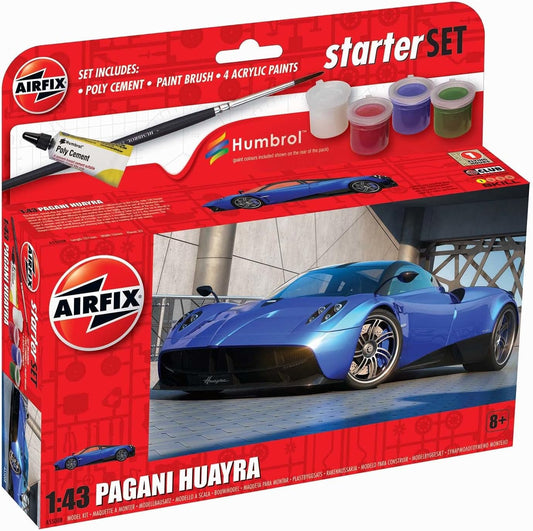 Airfix 1/43 Pagani Huayra Starter Set