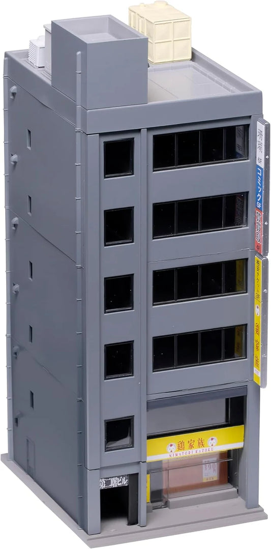 Kato 23-435C DioTown Business Building 2 (Dark Gray) (N scale)