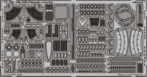 Trumpeter 01622 1/72 CH 47D Chinook **With Eduard PE PARTS & DECALS