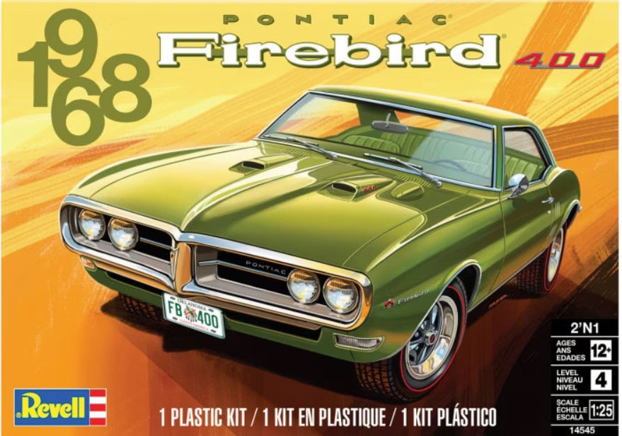 Revell 1/25 1968 Firebird 2N1