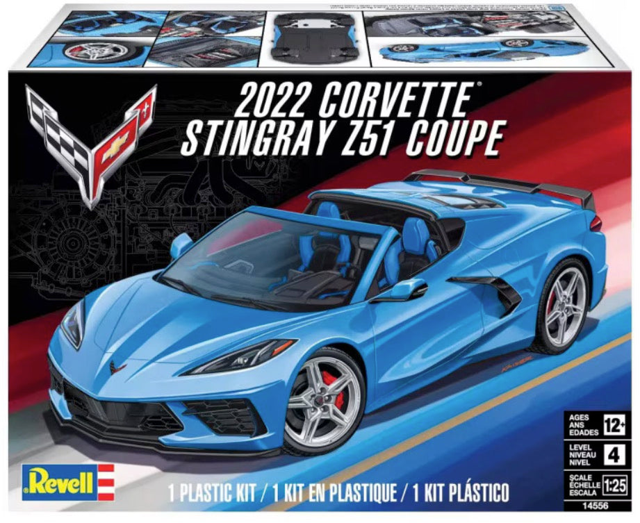 Revell 1/25 2022 Corvette Stingray Z51 Coupe