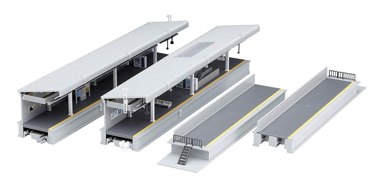 Kato 23-161 One-Sided Suburban Platform DX Set (N scale)