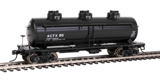 Walthers Mainline 910-1126  36′ 3-Dome Tank Car – Ready to Run — ACFX #61