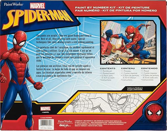 Dimensions PaintWorks Spiderman Paint by Number