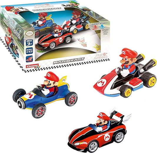 Carrera Pull & Speed - Mario Kart Mario/Wild Wing Mario/Mach 8 Mario