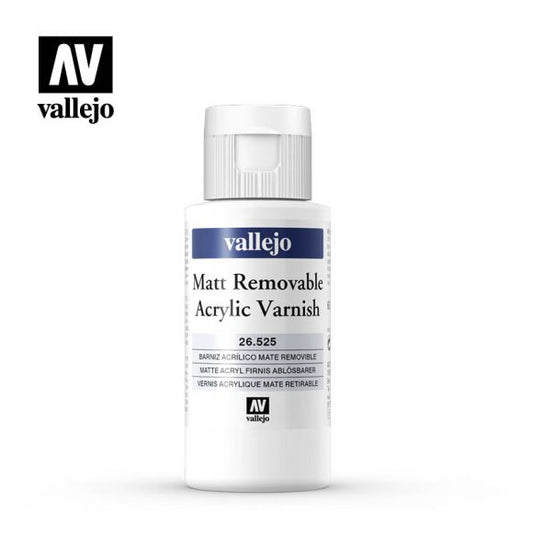 Vallejo Removable Acrylic Varnish Matte 60mL