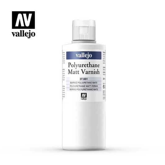 Vallejo Polyurethane Matt Varnish 200ml