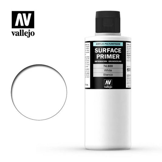 Vallejo Model Color Primer Model Color Primer White 200ml