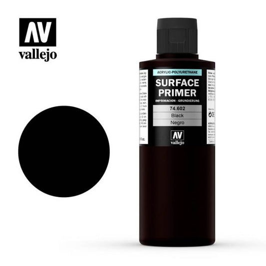 Vallejo Model Color Primer Model Color Primer Black 200ml