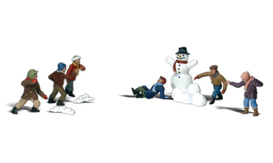 Woodland Scenics N Snowball Fight By WOODLAND SCENICS
