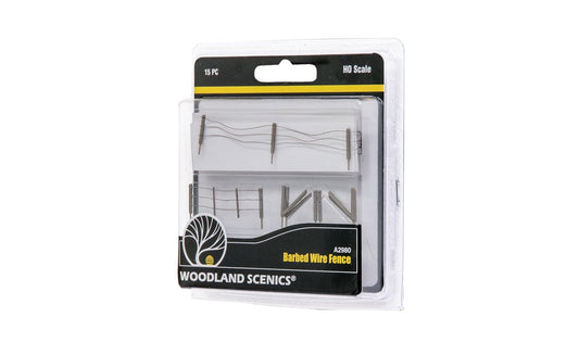 Woodland Scenics HO Barbed Wire Fence