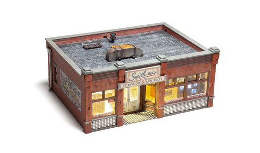 Smith Brothers TV & Appliance - HO Scale