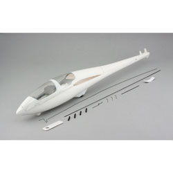 Bare Fuselage w/Hatch: Ultra Micro ASK-21