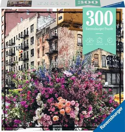 129645 - RAVENSBURGER 300PC - FLOWERS IN NEW YORK