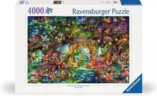120008101 - RAVENSBURGER 4000PC - THE HIDDEN WORLD OF FAIRIES