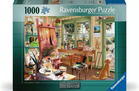 11002 - Ravensburger The Artist's Shed - 1000pcs