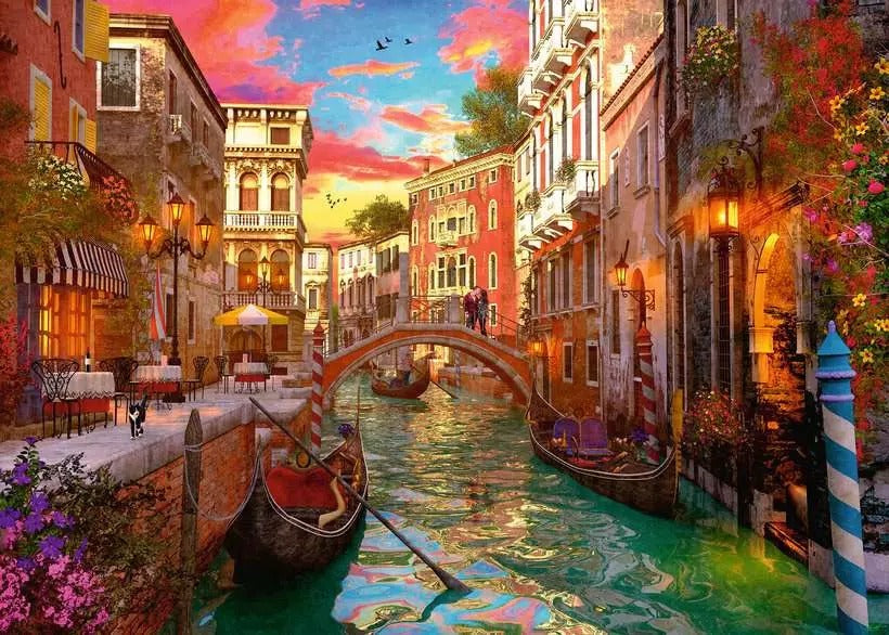 00563 - Ravensburger Venice Romance - 1000pcs