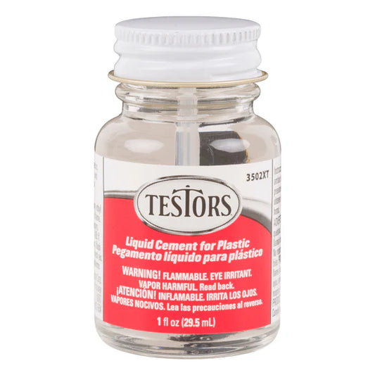 Testors Liquid Cement, 1 Oz.